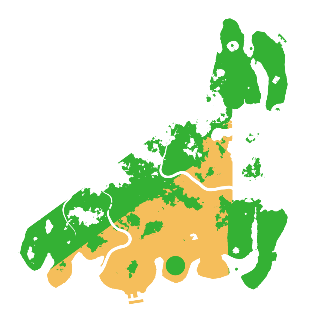Biome Rust Map: Procedural Map, Size: 4250, Seed: 686858