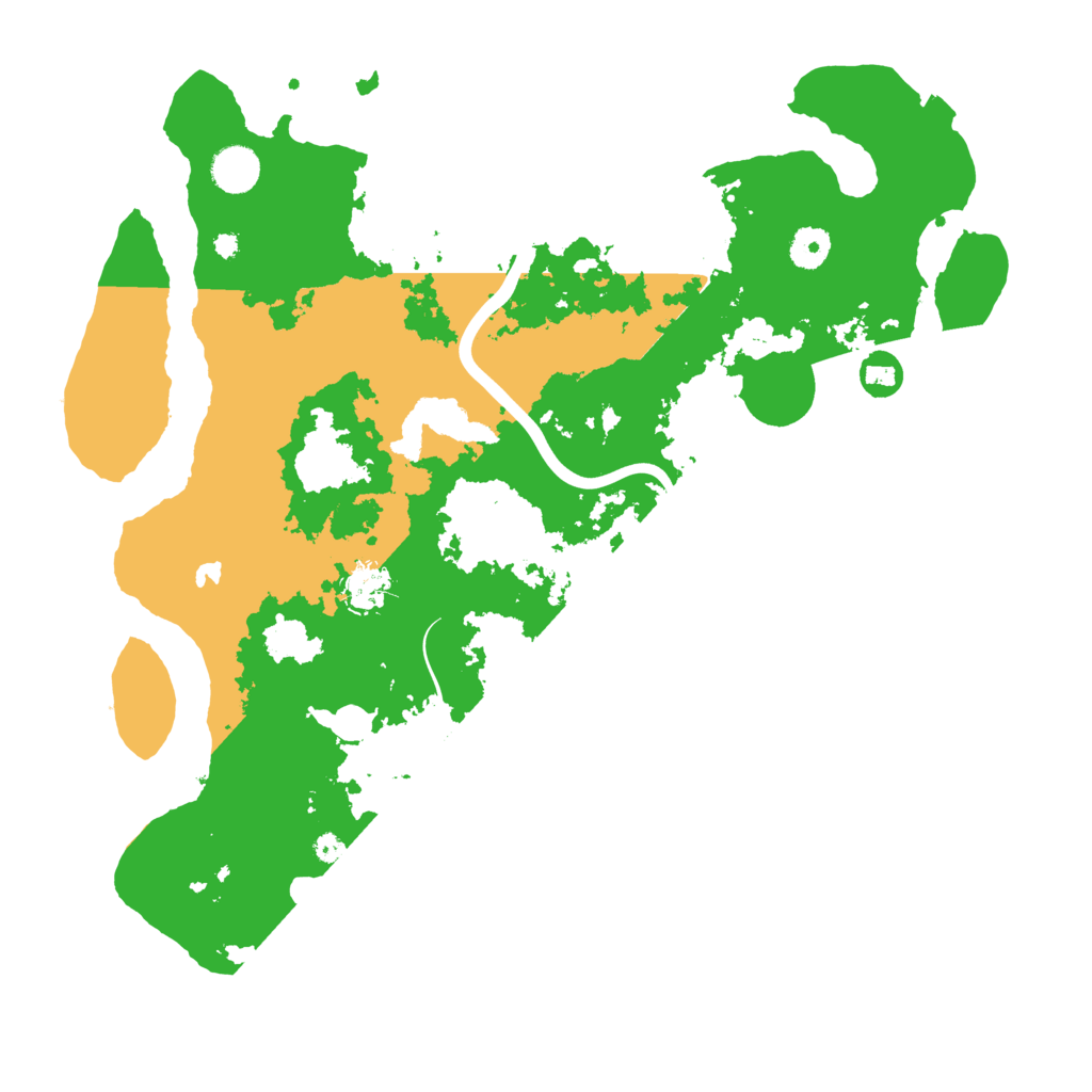 Biome Rust Map: Procedural Map, Size: 4000, Seed: 307409008