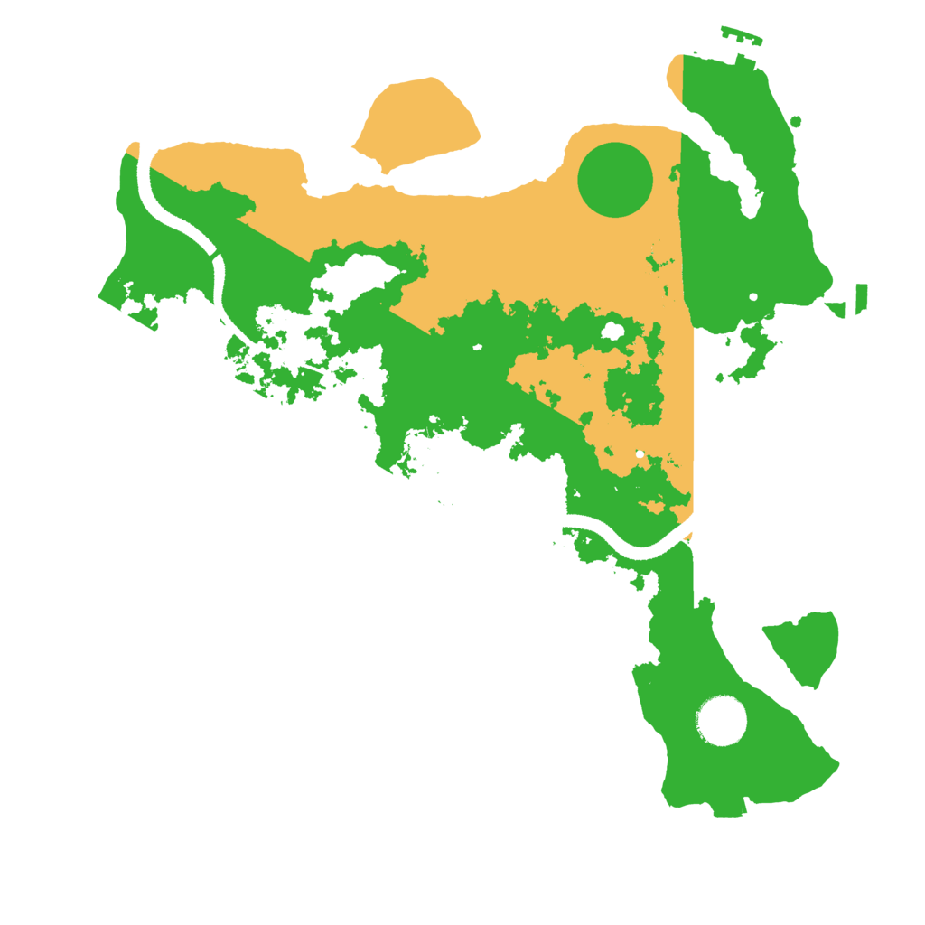 Biome Rust Map: Procedural Map, Size: 3250, Seed: 1900108178