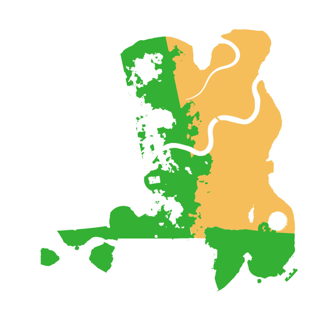 Biome Rust Map: Procedural Map, Size: 3000, Seed: 1684831456