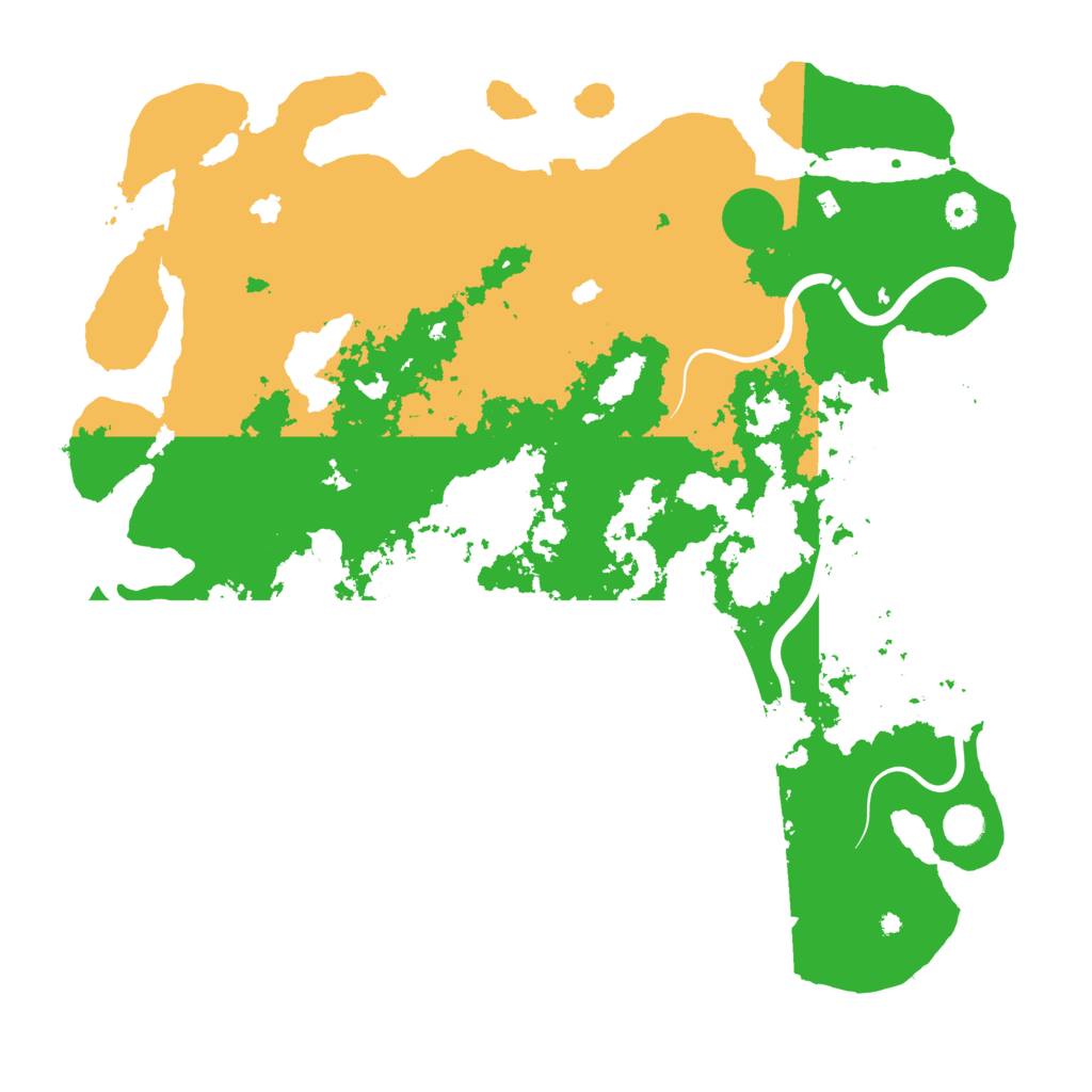 Biome Rust Map: Procedural Map, Size: 4750, Seed: 1338482683