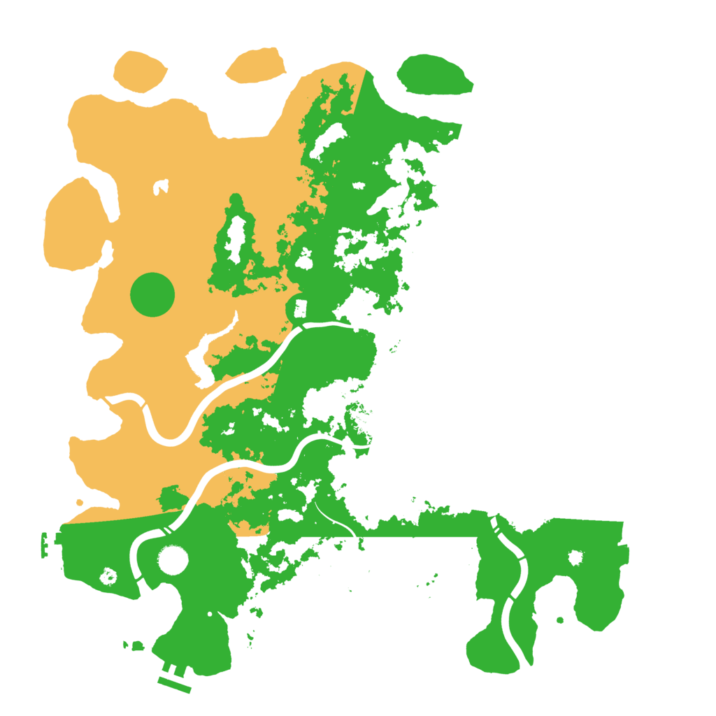 Biome Rust Map: Procedural Map, Size: 4250, Seed: 1699119216