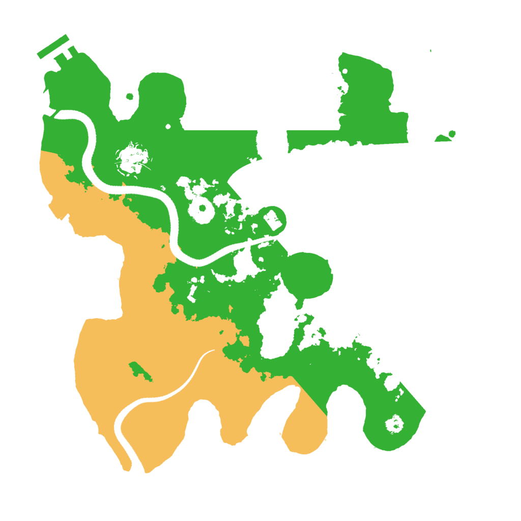 Biome Rust Map: Procedural Map, Size: 3000, Seed: 906437295