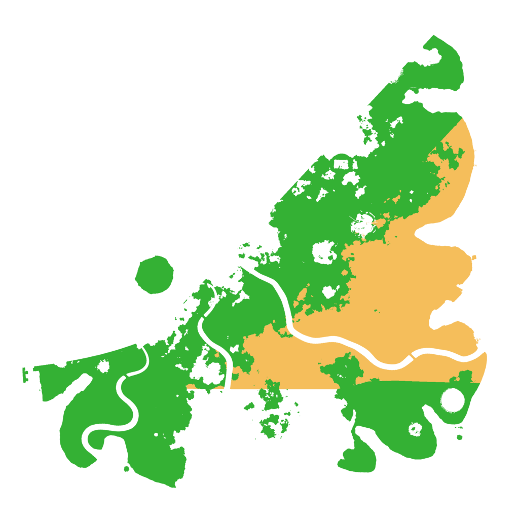 Biome Rust Map: Procedural Map, Size: 3850, Seed: 1564648796