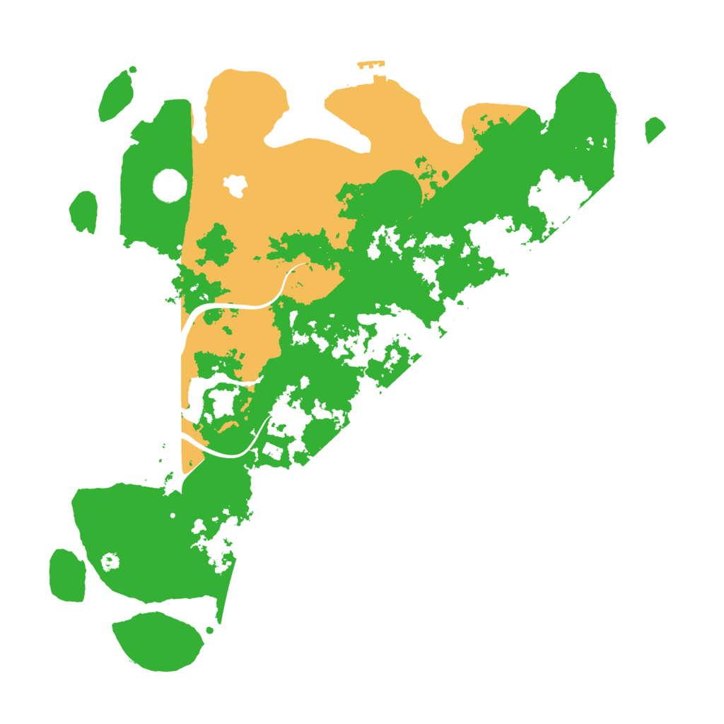 Biome Rust Map: Procedural Map, Size: 4000, Seed: 1599318045