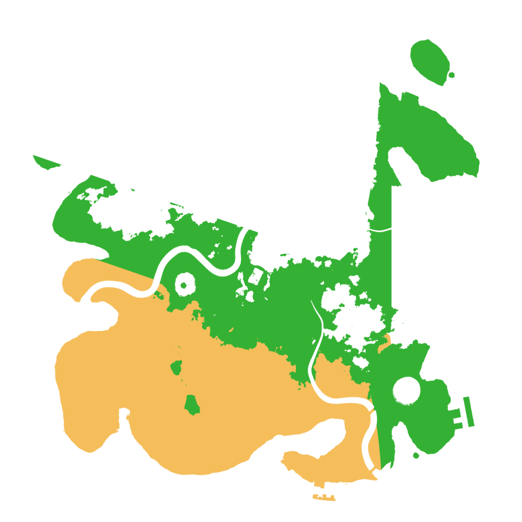 Biome Rust Map: Procedural Map, Size: 3500, Seed: 900162026