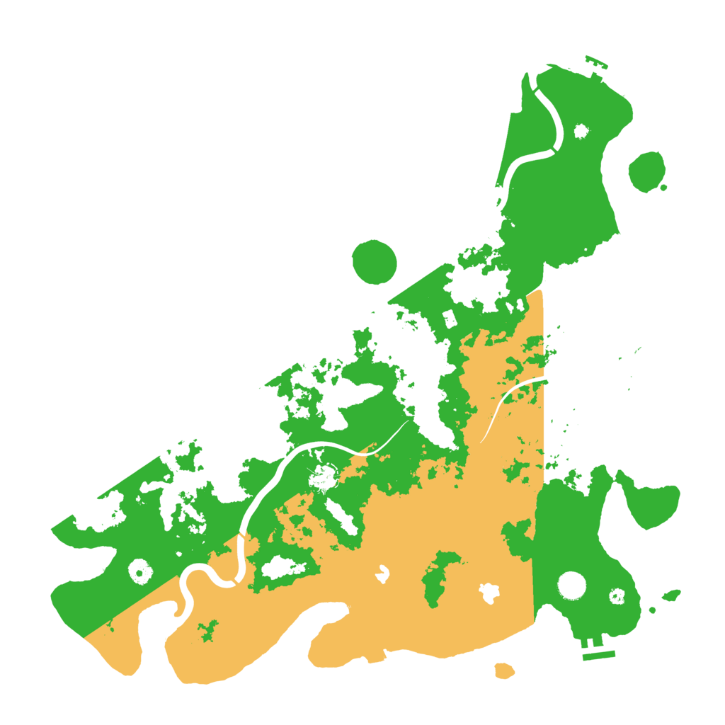 Biome Rust Map: Procedural Map, Size: 4500, Seed: 1723227673