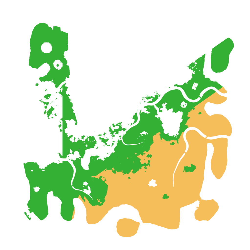 Biome Rust Map: Procedural Map, Size: 4000, Seed: 648239