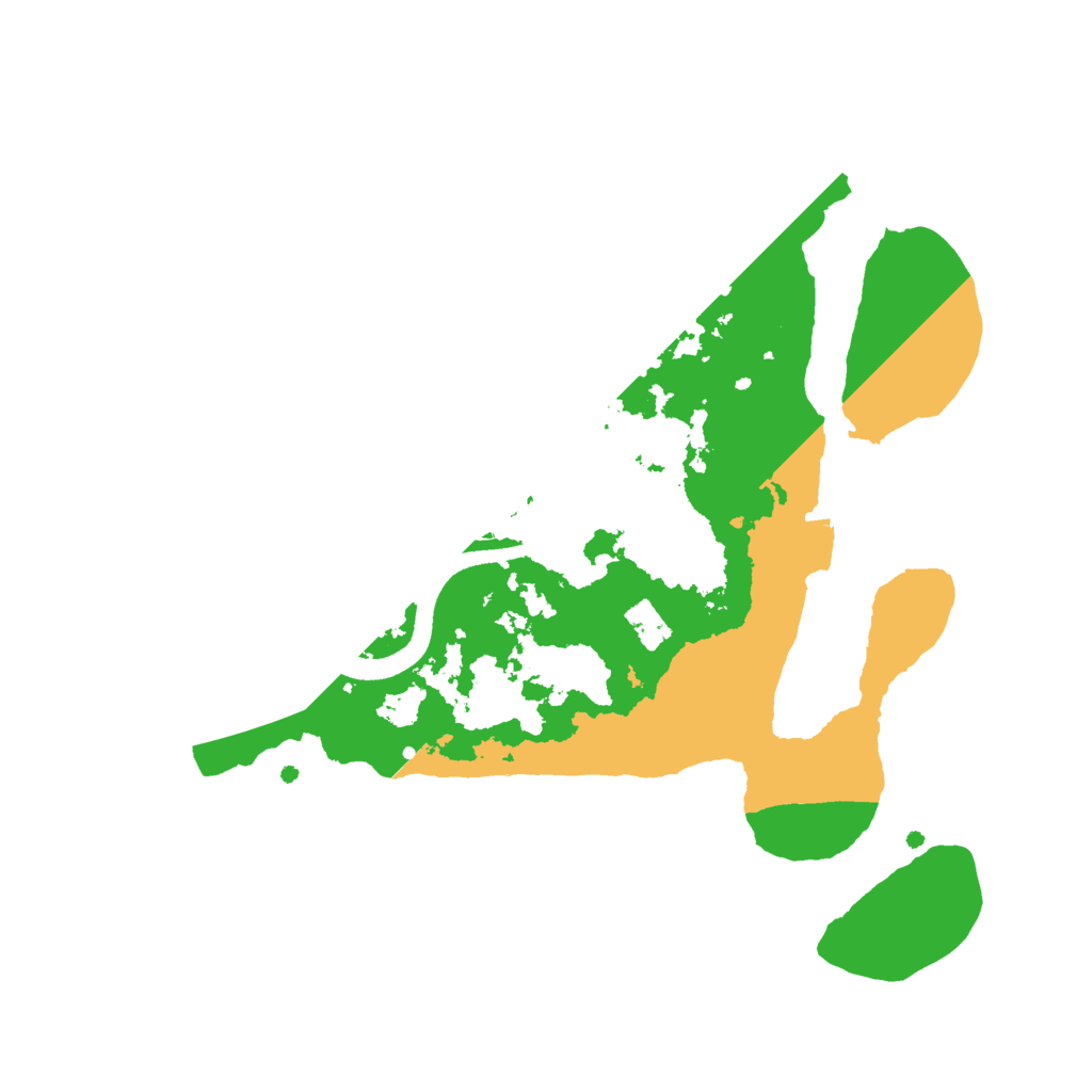Biome Rust Map: Procedural Map, Size: 2500, Seed: 671940823