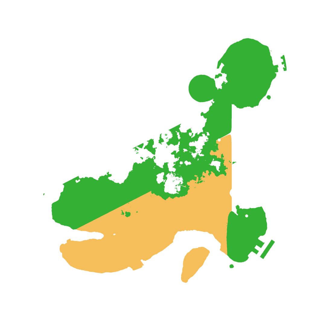 Biome Rust Map: Procedural Map, Size: 3000, Seed: 523