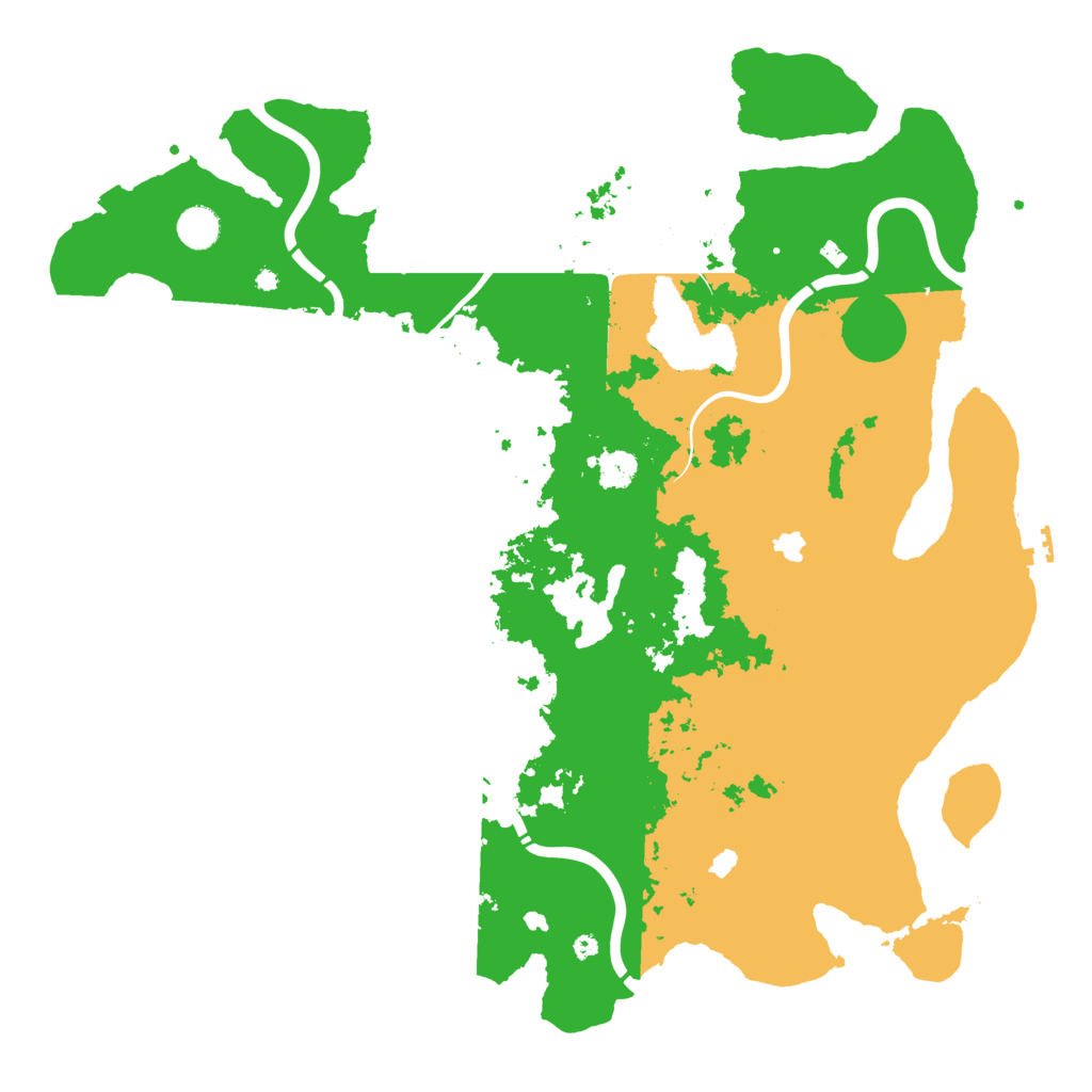 Biome Rust Map: Procedural Map, Size: 4500, Seed: 998222846