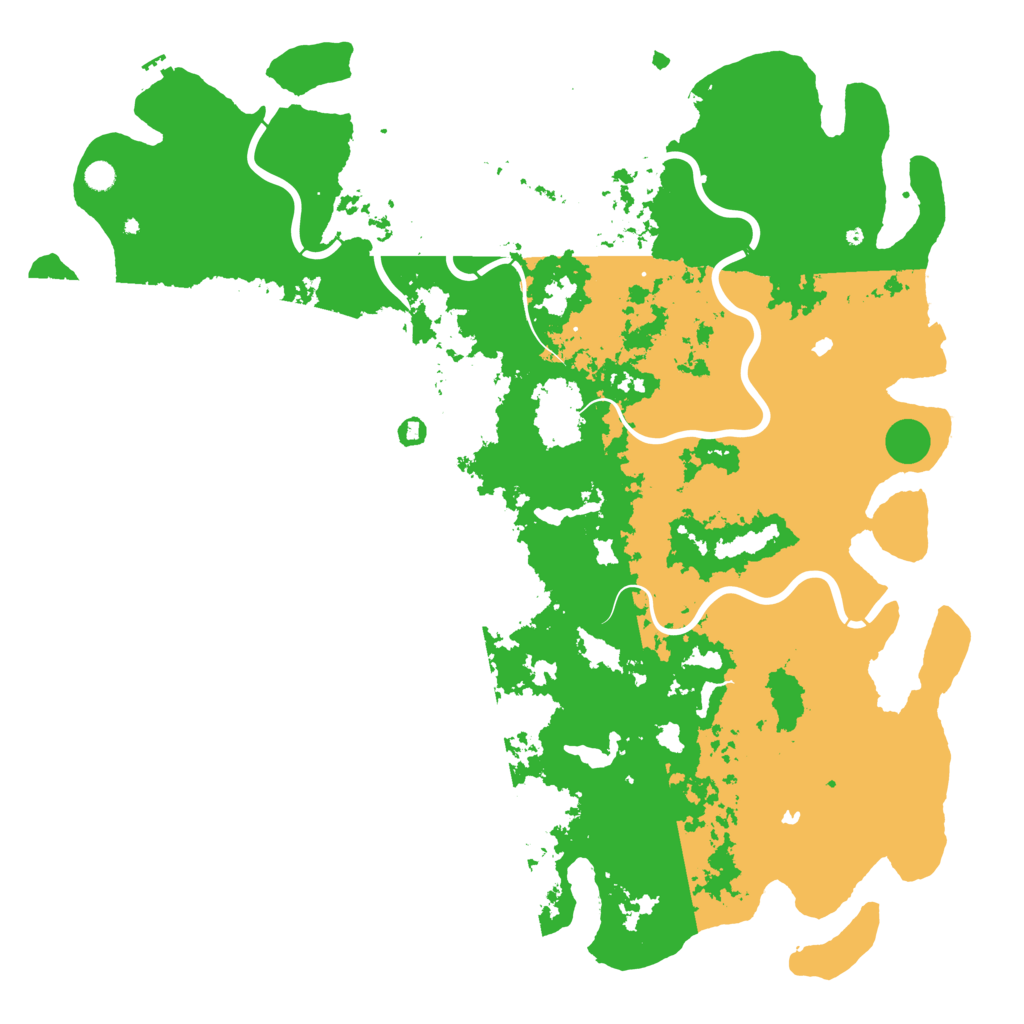 Biome Rust Map: Procedural Map, Size: 6000, Seed: 1430817759