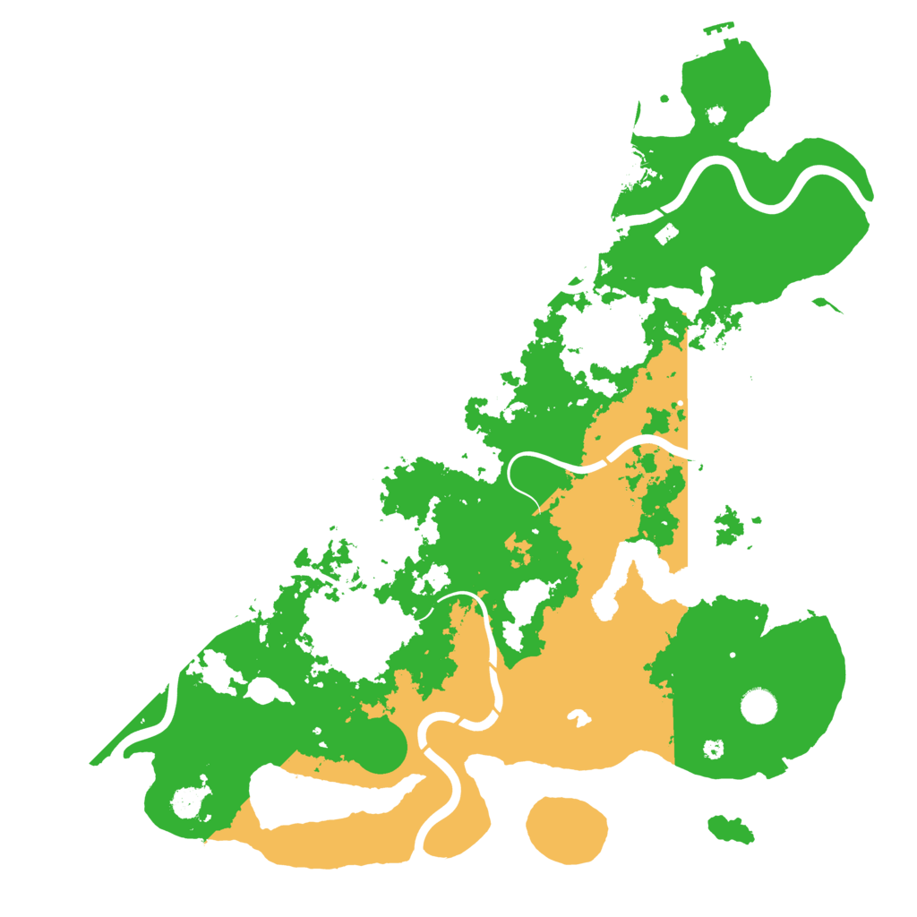 Biome Rust Map: Procedural Map, Size: 4500, Seed: 361561692