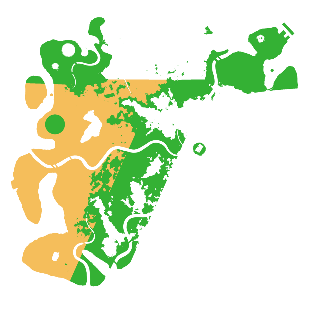 Biome Rust Map: Procedural Map, Size: 4250, Seed: 495847