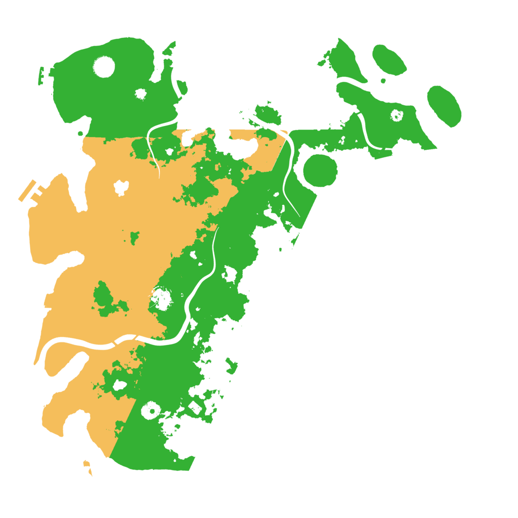 Biome Rust Map: Procedural Map, Size: 4250, Seed: 555010