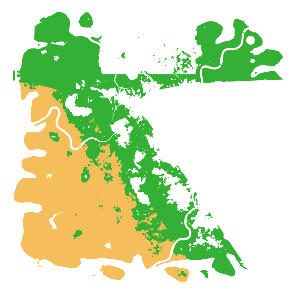 Biome Rust Map: Procedural Map, Size: 6000, Seed: 1756947231