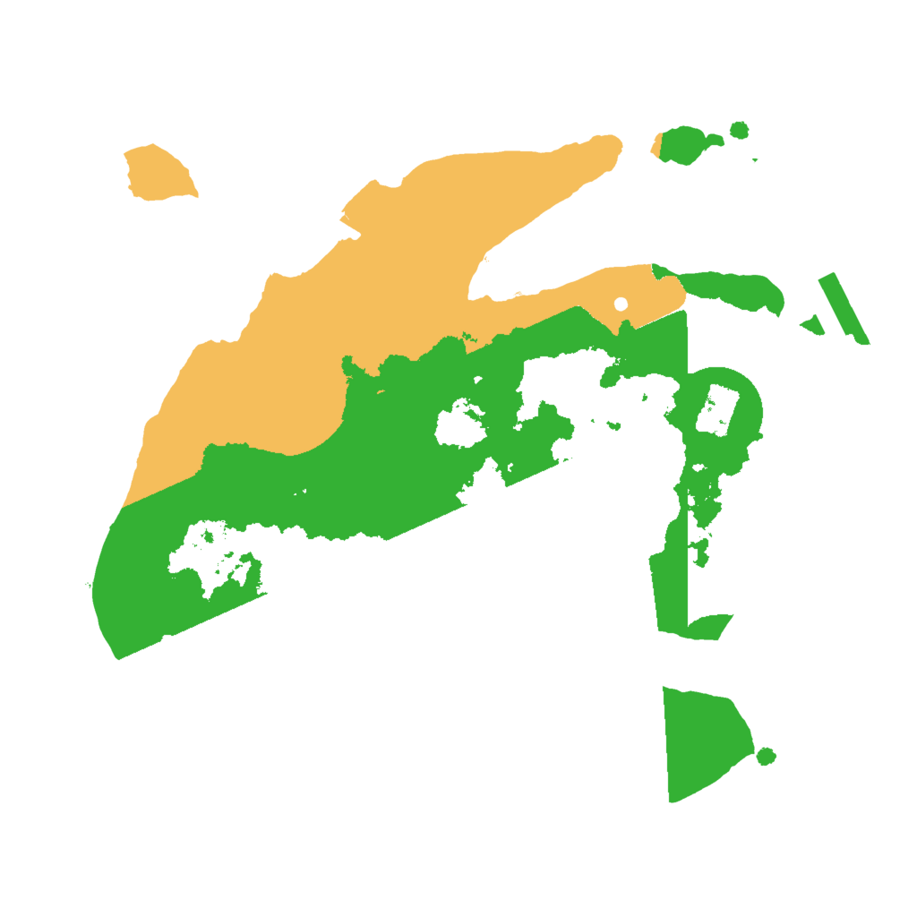 Biome Rust Map: Procedural Map, Size: 2000, Seed: 1253045614
