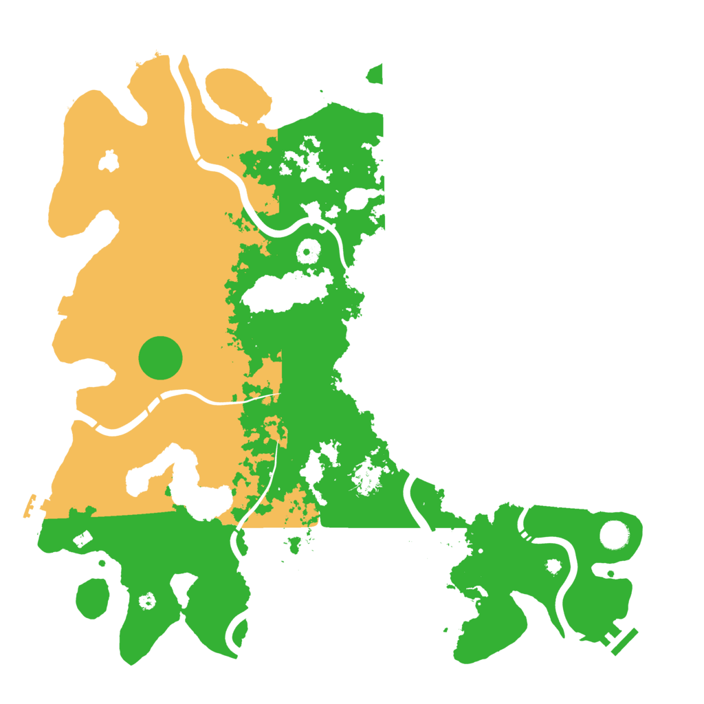 Biome Rust Map: Procedural Map, Size: 4250, Seed: 796192