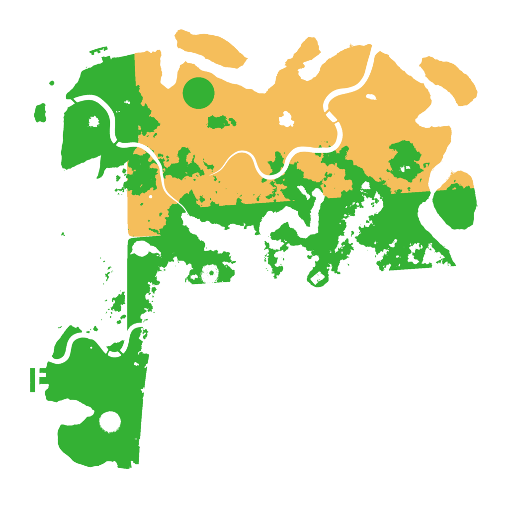 Biome Rust Map: Procedural Map, Size: 4250, Seed: 233873