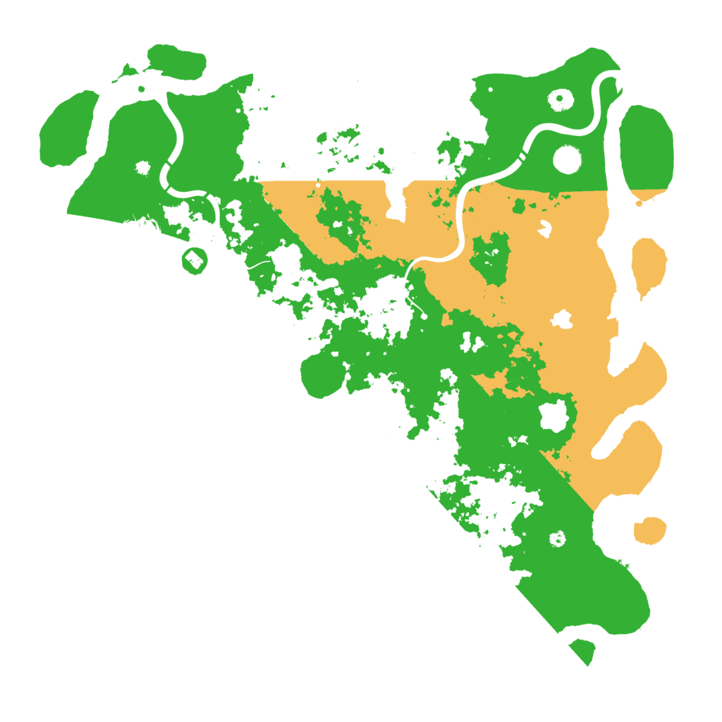 Biome Rust Map: Procedural Map, Size: 4500, Seed: 1667234373