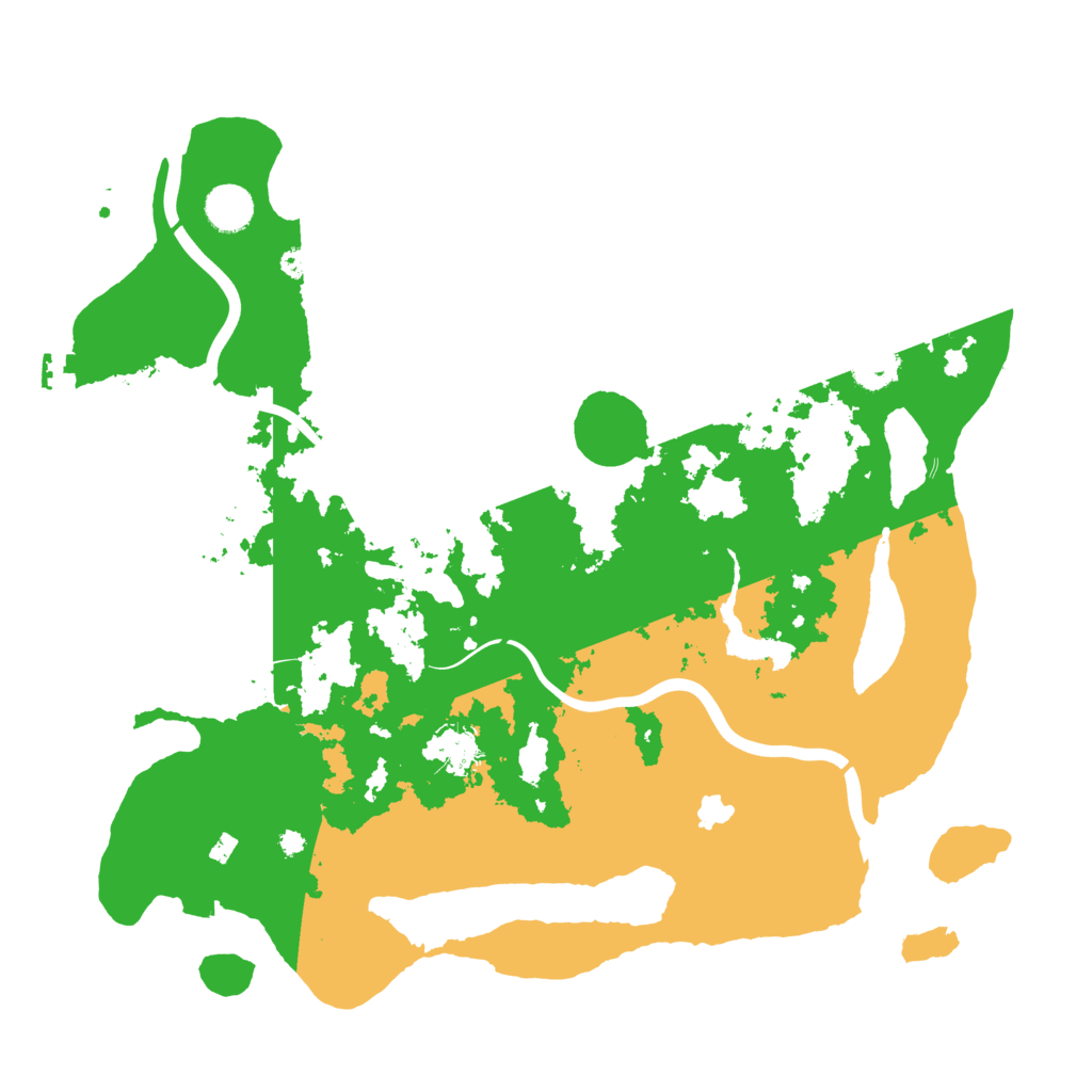 Biome Rust Map: Procedural Map, Size: 4000, Seed: 1466853796