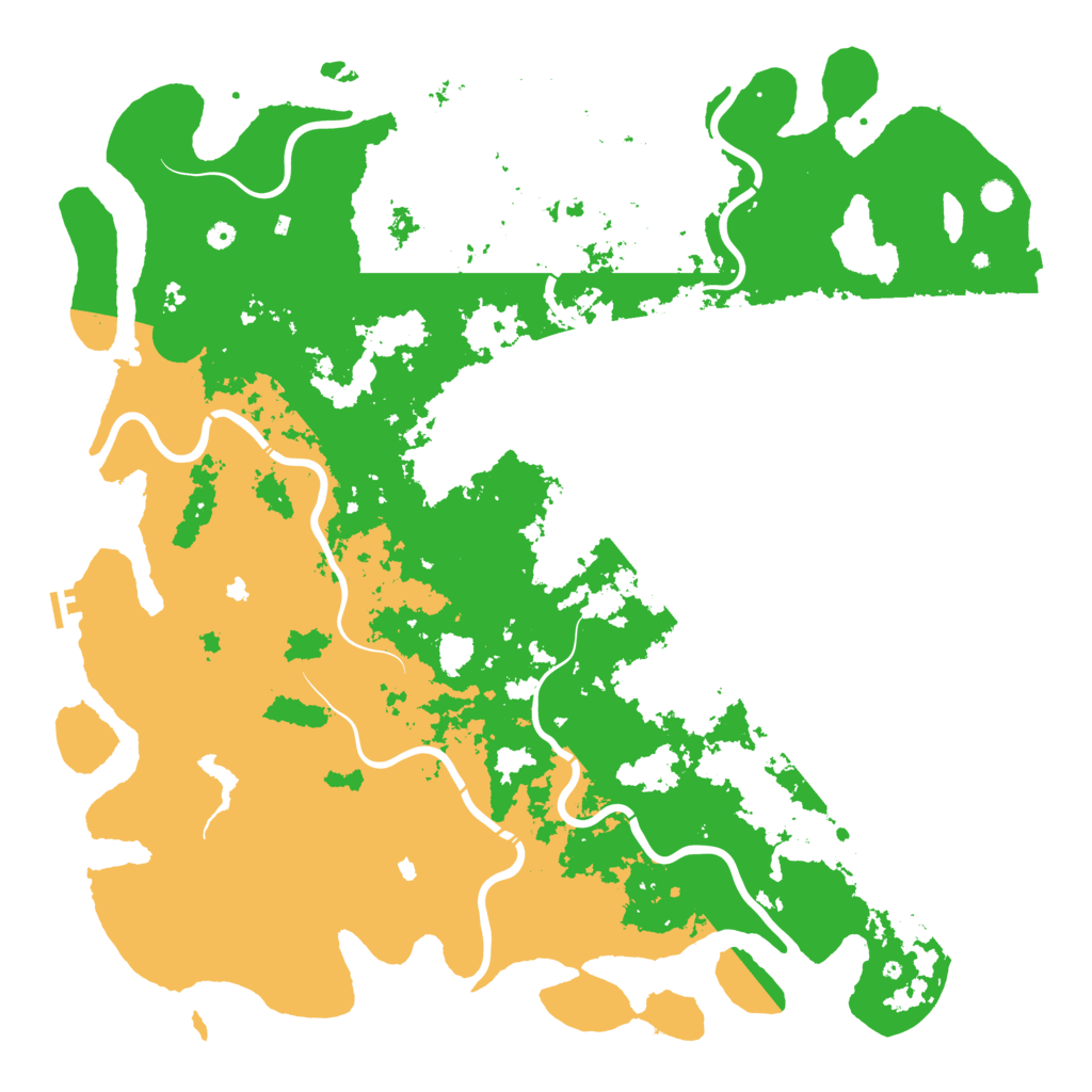 Biome Rust Map: Procedural Map, Size: 6000, Seed: 478989956