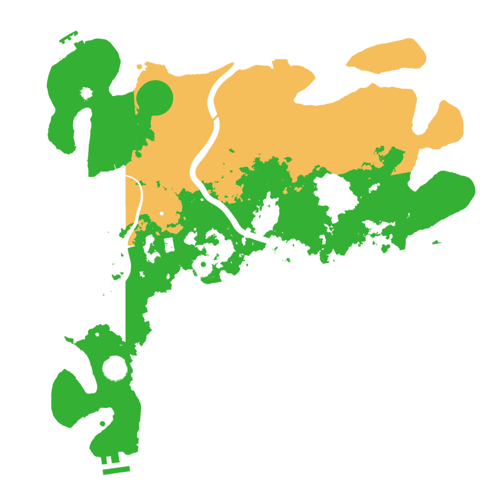 Biome Rust Map: Procedural Map, Size: 3750, Seed: 816067143