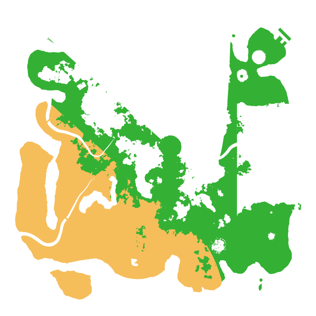 Biome Rust Map: Procedural Map, Size: 4050, Seed: 434865192