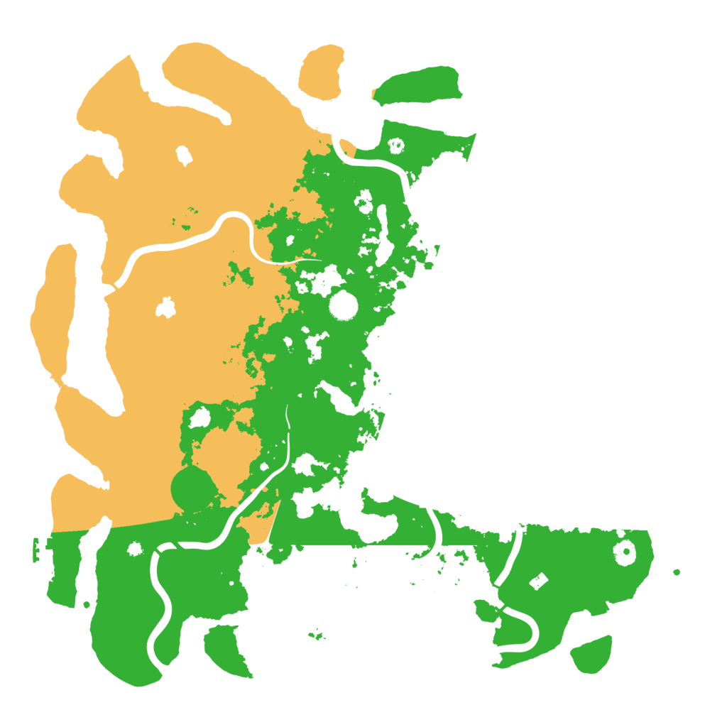 Biome Rust Map: Procedural Map, Size: 4500, Seed: 657696502