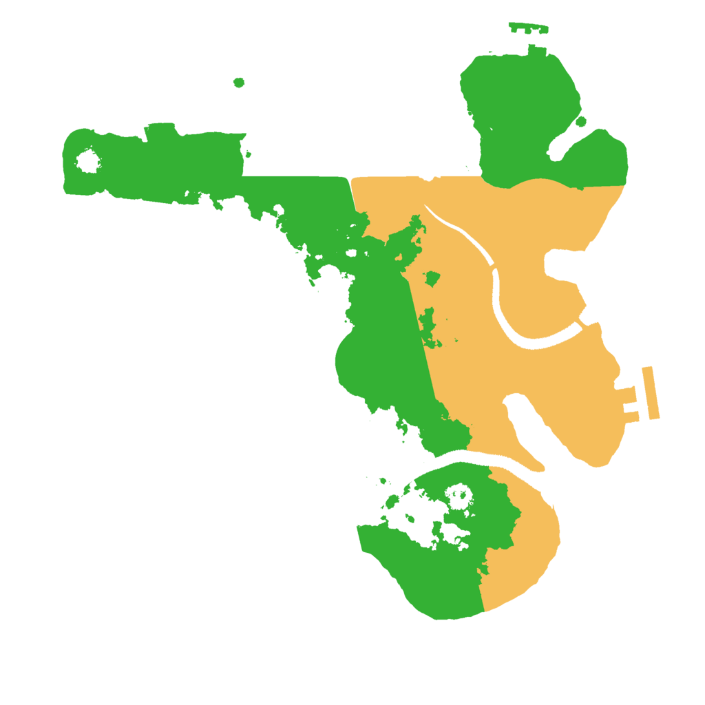 Biome Rust Map: Procedural Map, Size: 2700, Seed: 1770811289