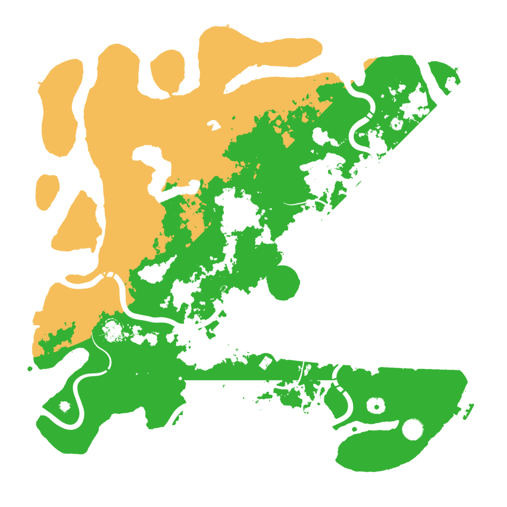 Biome Rust Map: Procedural Map, Size: 4250, Seed: 1774905673