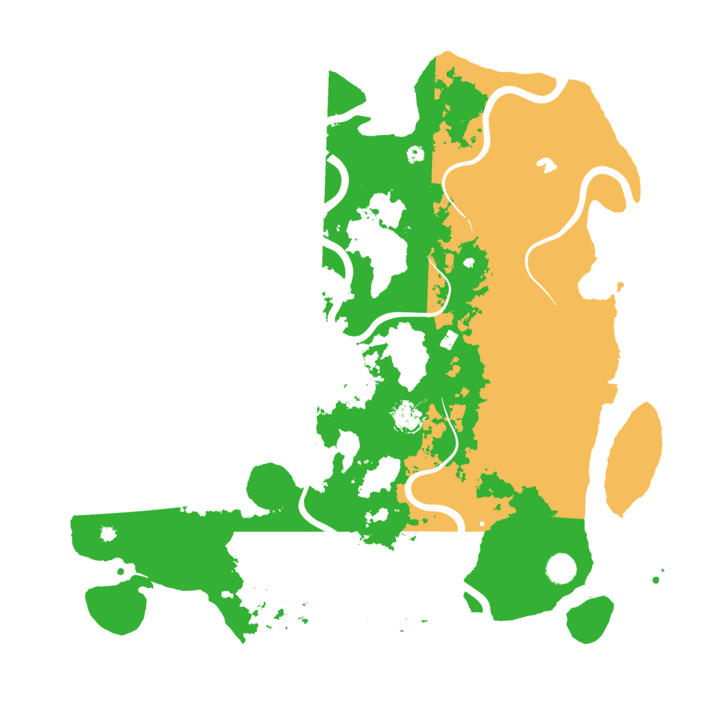 Biome Rust Map: Procedural Map, Size: 4100, Seed: 586572