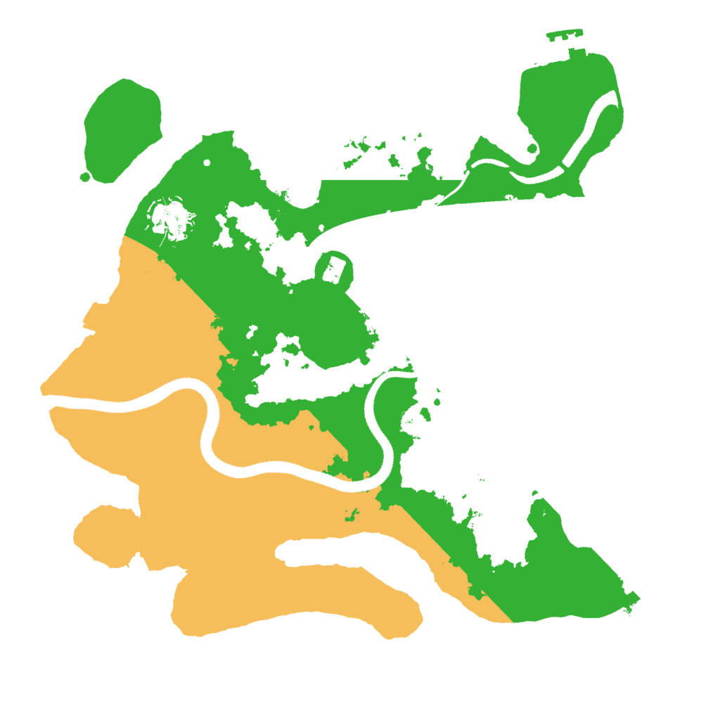 Biome Rust Map: Procedural Map, Size: 3000, Seed: 994012033