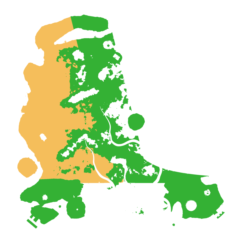 Biome Rust Map: Procedural Map, Size: 4000, Seed: 161161