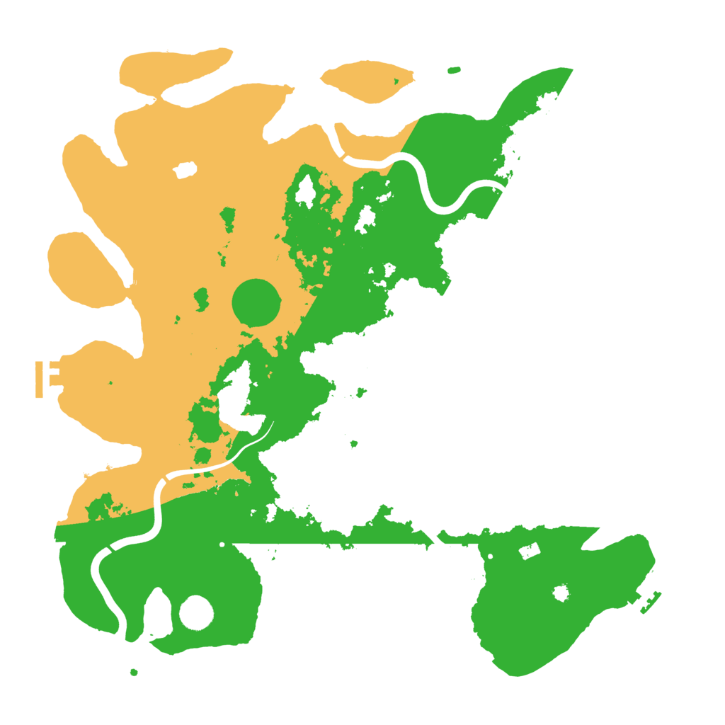 Biome Rust Map: Procedural Map, Size: 4000, Seed: 533588439