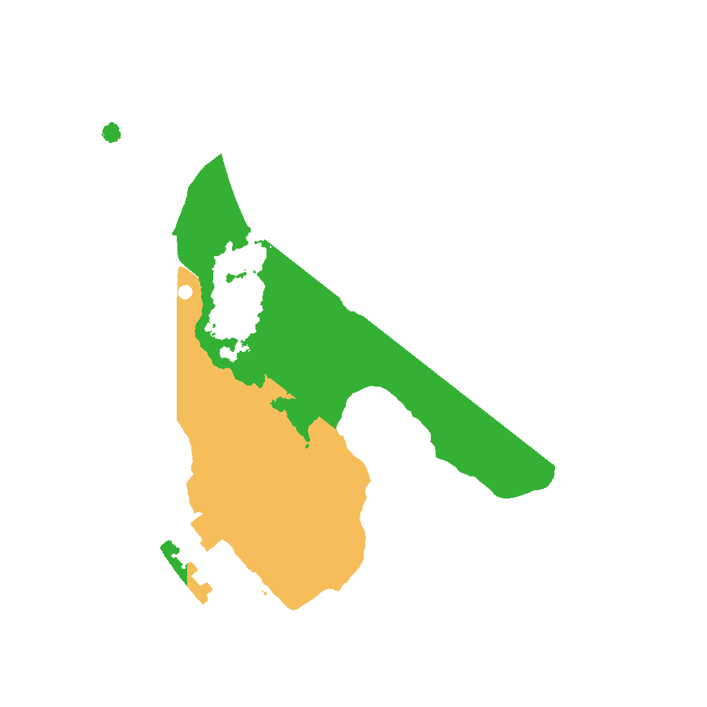 Biome Rust Map: Procedural Map, Size: 1500, Seed: 943124989