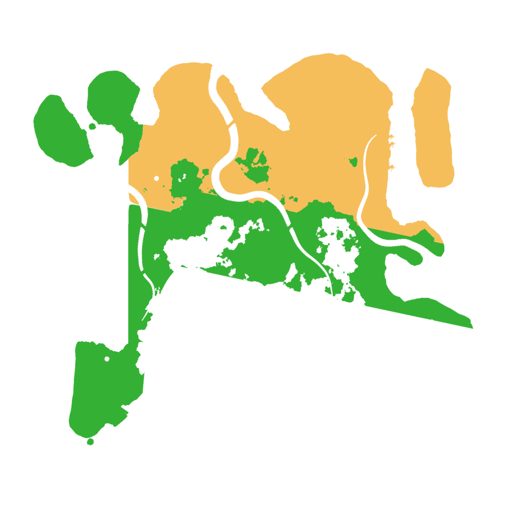 Biome Rust Map: Procedural Map, Size: 3000, Seed: 629004408