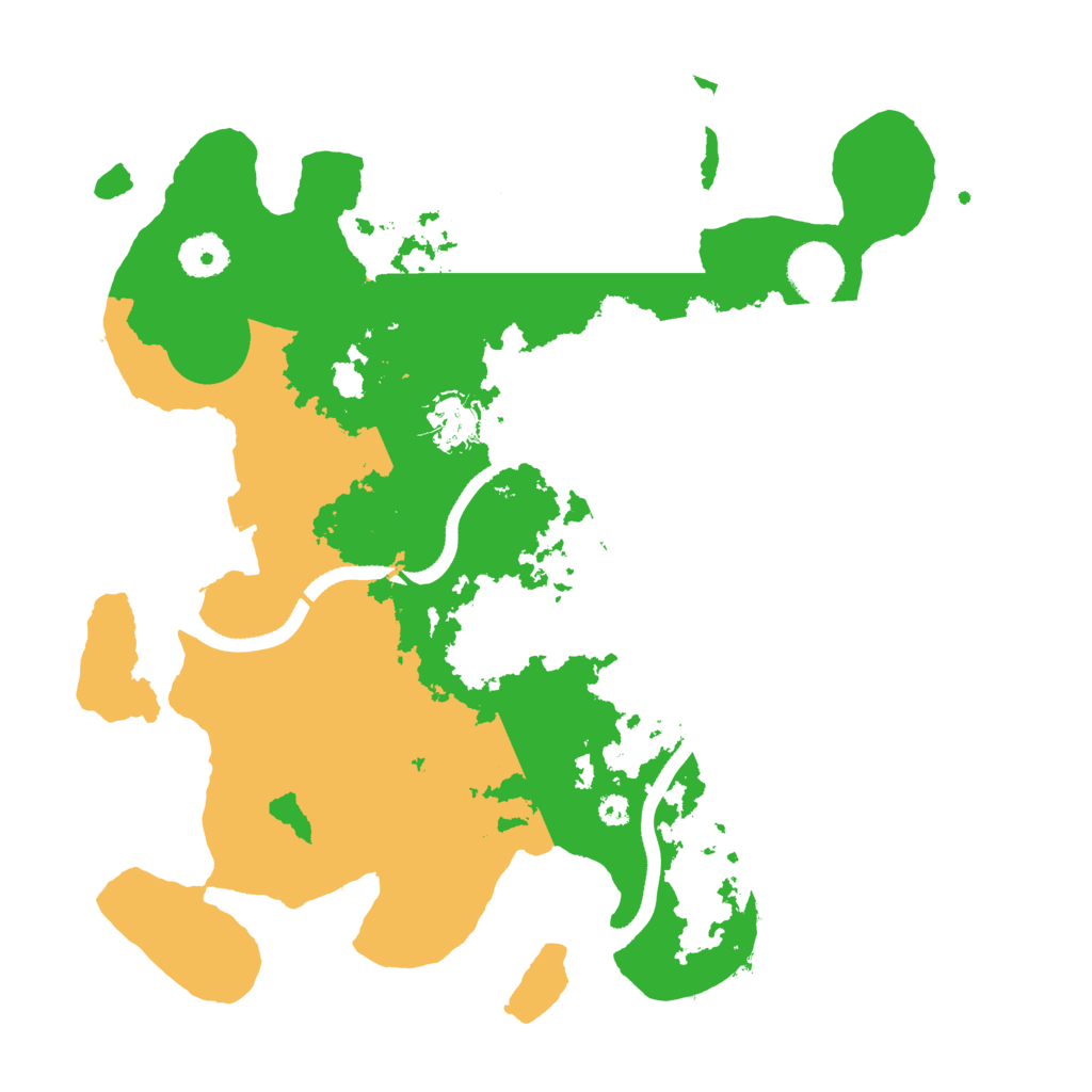 Biome Rust Map: Procedural Map, Size: 3500, Seed: 1272432050