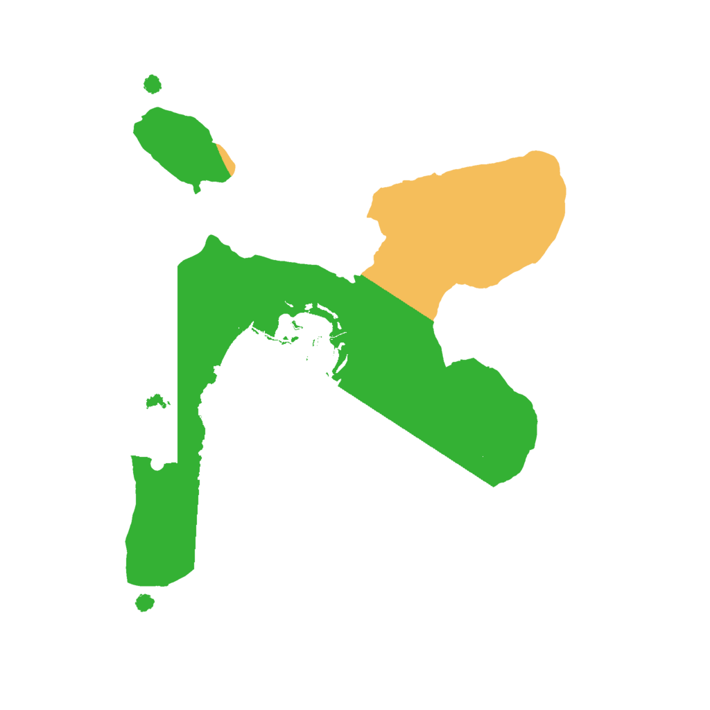 Biome Rust Map: Procedural Map, Size: 1600, Seed: 1628534