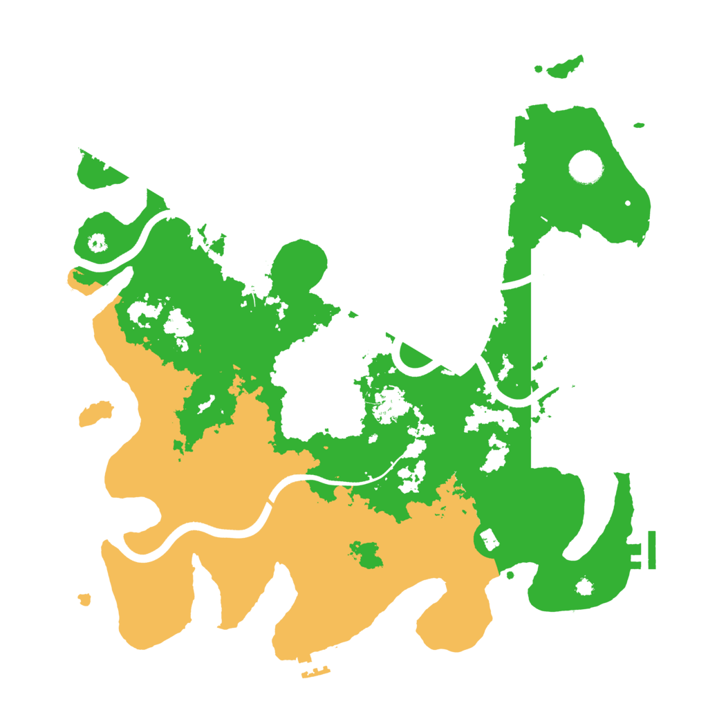 Biome Rust Map: Procedural Map, Size: 3750, Seed: 2133375864