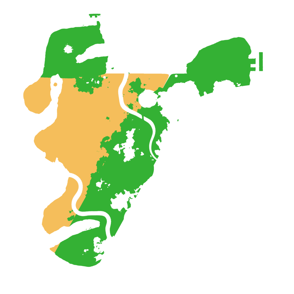 Biome Rust Map: Procedural Map, Size: 3150, Seed: 78
