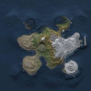Thumbnail Rust Map: Procedural Map, Size: 2000, Seed: 154329099, 5 Monuments