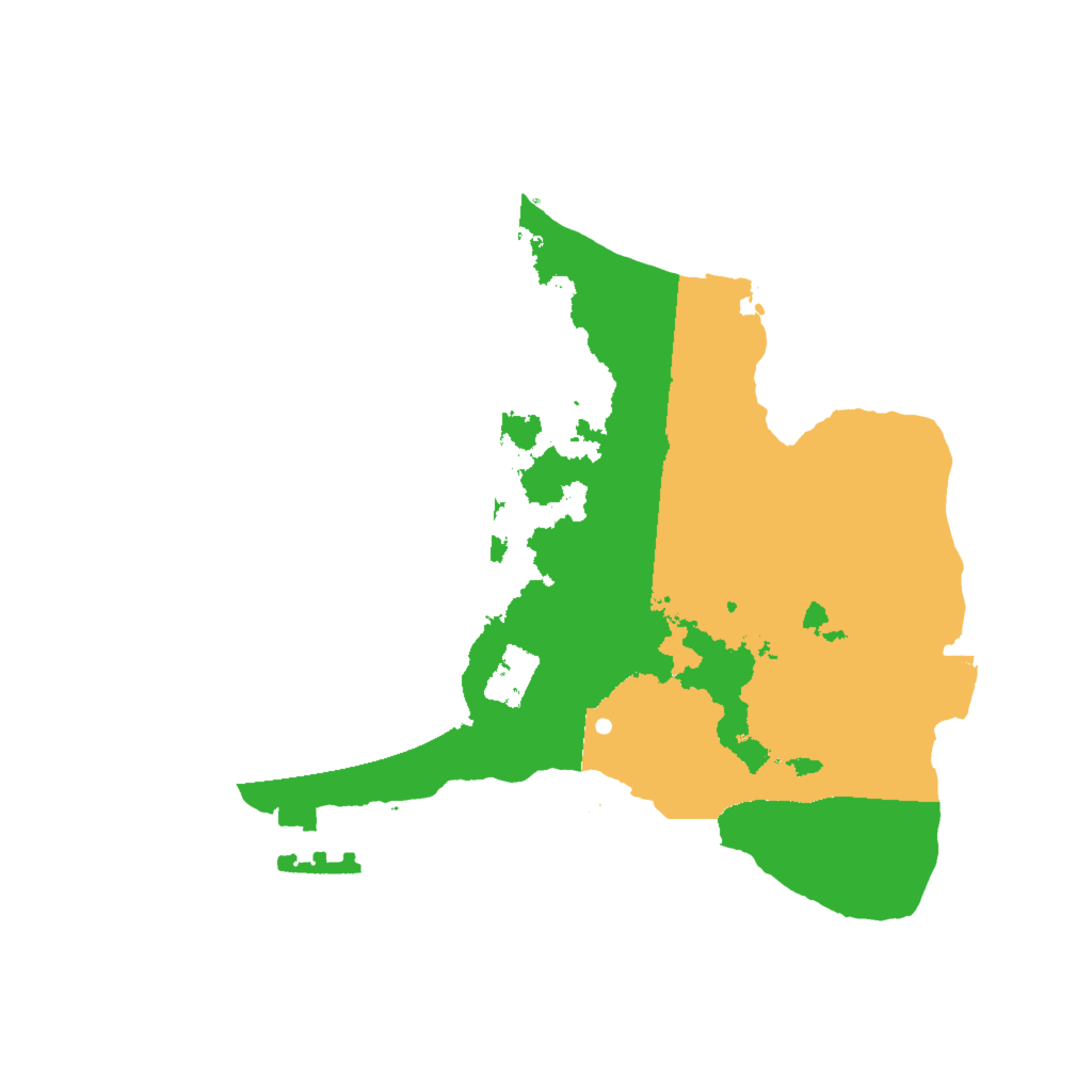 Biome Rust Map: Procedural Map, Size: 2000, Seed: 1988739195