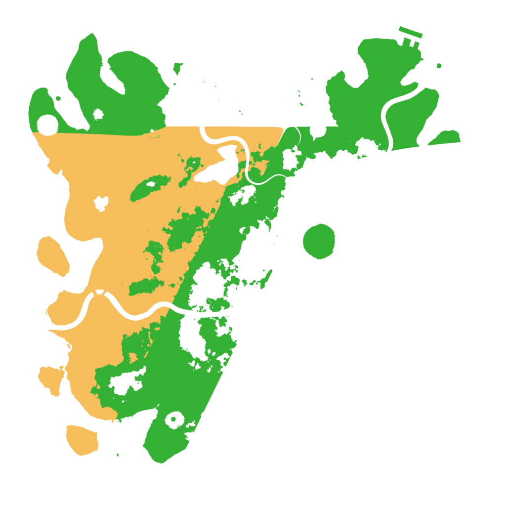 Biome Rust Map: Procedural Map, Size: 4250, Seed: 11246049