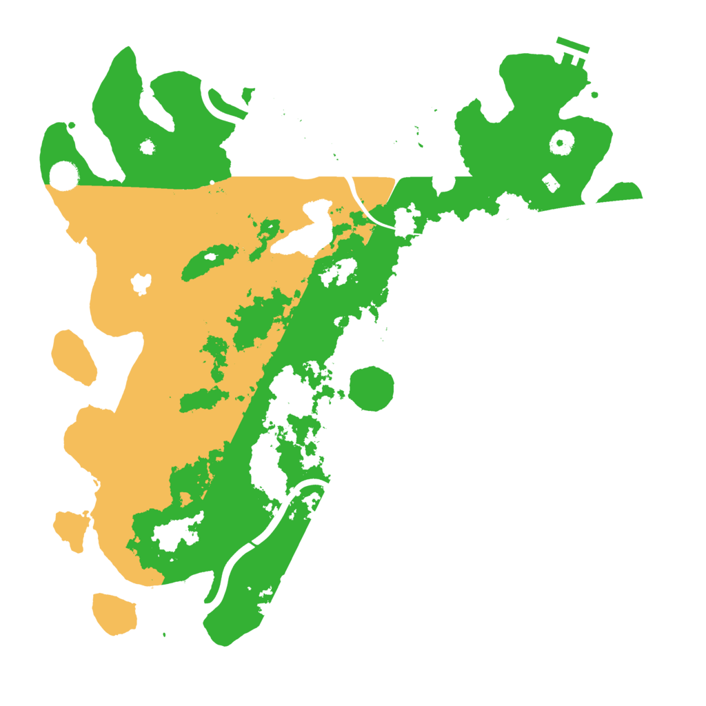 Biome Rust Map: Procedural Map, Size: 4250, Seed: 11246049