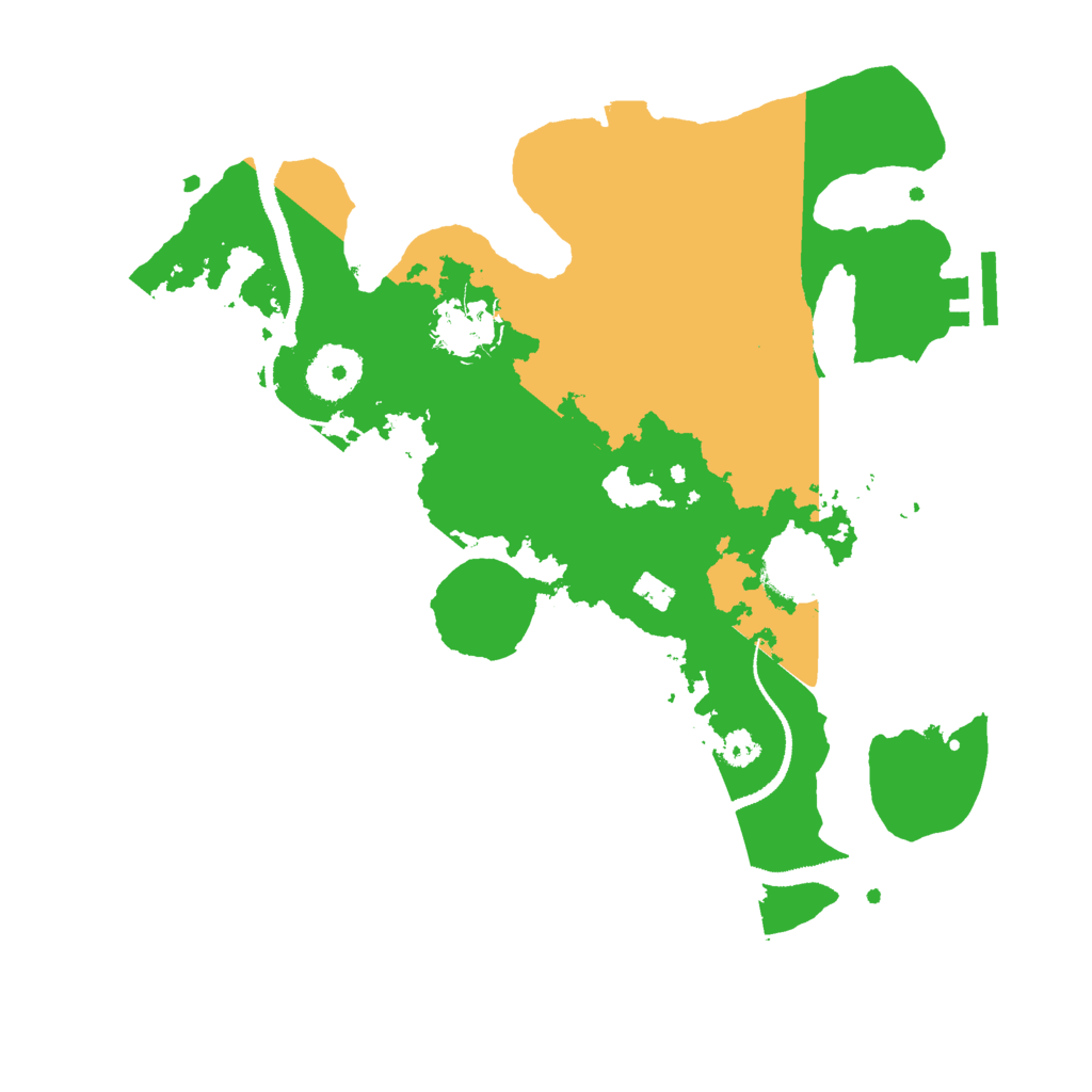Biome Rust Map: Procedural Map, Size: 3000, Seed: 658535600