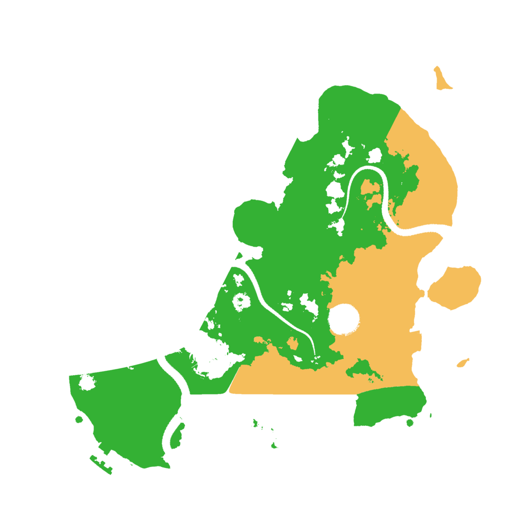 Biome Rust Map: Procedural Map, Size: 3000, Seed: 1430898022