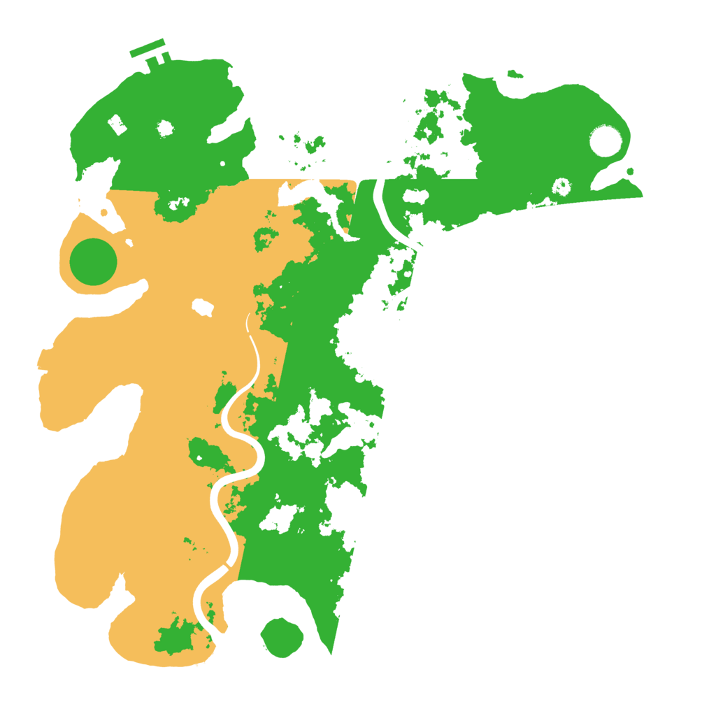 Biome Rust Map: Procedural Map, Size: 4000, Seed: 8546213