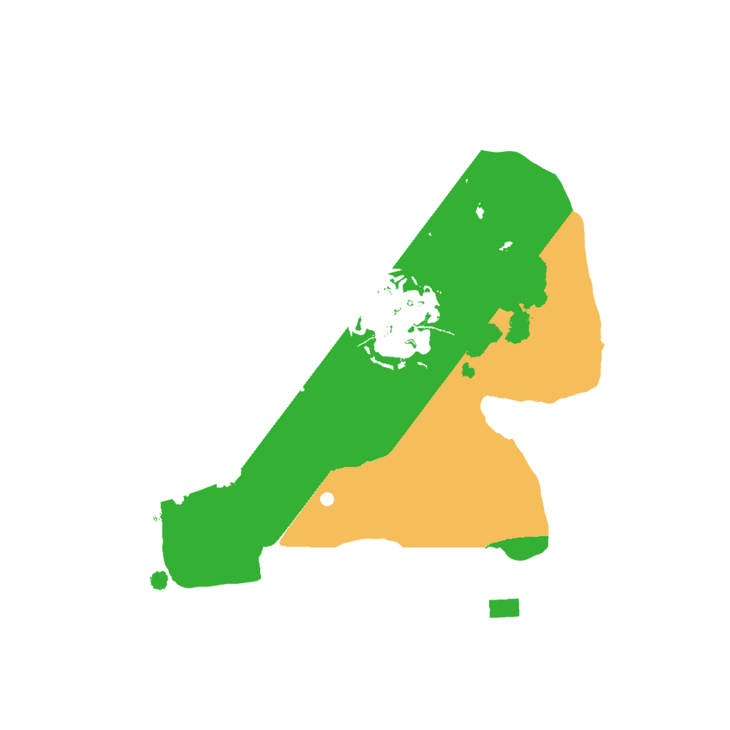 Biome Rust Map: Procedural Map, Size: 1600, Seed: 1413231758