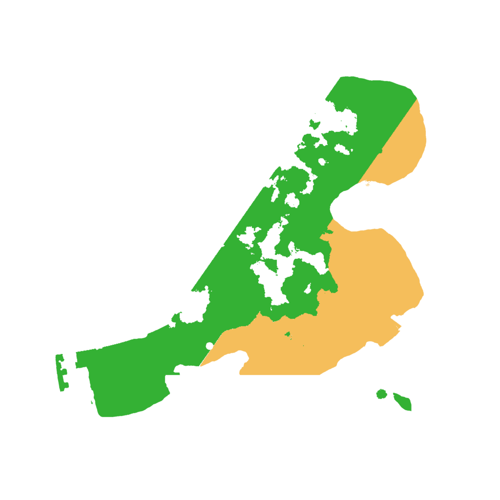 Biome Rust Map: Procedural Map, Size: 2000, Seed: 18931